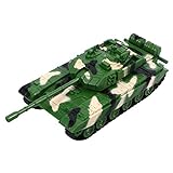 Toyvian 1 Stück Armee Panzer Spielzeug, Kinder Militär Panzer Modell Spielzeug (Grün)