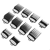 ACETCHS Aufsatz-Kamm-Set für Haarschneidemaschine (kompatibel mit Wahl Magic Clip Haarschneider) 10 Schnittlängen: 1,5 mm, 3 mm, 4,5 mm, 6 mm, 10 mm, 13 mm, 16 mm, 19 mm, 22 mm, 25 mm