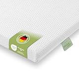 DREAMSTAR Easy Dream Topper | extra Fester Matratzentopper mit Kaltschaumkern| Matratzenauflage mit Härtegrad 4 (H4) 100-120 kg | Öko-Tex Zertifiziert | 5 cm hoch | 140 x 200 cm