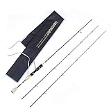 AYXAMO Teleskoprute,Angelrute Spinnrute 1.8m 0.8-5g Köder Gewicht Ultra Light Rod 2-5LB Linie Gewicht Ultra Light Angelruten(Spinning Rod)