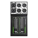 Generisch Passive Volumensteuerung - Studio Monitor Controller, Passive Volume Controller | 1 in 2 Out Distributor Lustless Mixer Volume Control Fader Control