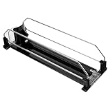 Cabilock Automatischer Getränke Organizer mit Stabilem Kunststoff Metall Material Praktischer Schiebemechanismus Platzsparend für Kühlschrank Dosen Geeignet für Verschiedene Soda Getränke