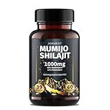 NEU: Saint Nutrition® Mumijo Shilajit 1000 mg, 50% Huminsäure, 12% Fulvinsäure - original Kapseln extra hochdosiert das schwarze Gold Himalayas, reich an Mineralien