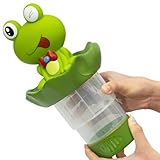 Chlortablette Floater - Haltbares grünes Kunststoff, chemischer Feeder | 4-Tablet-Kapazität schwimmende Kartusche mit Twist Control, Wasserreiniger für die Wartung von Whating und Pool-Spa-Behandlung