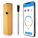 Kabelloses Smart-Fleischthermometer 100m Bluetooth Grillthermometer Bratenthermometer Meat Thermometer Für Oven Ofen Grill Küche BBQ Smoker Rotisserie.Weihnachtsgeschenke