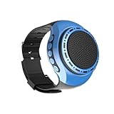 Cvoepobey USB-Aufladbarer Fahrrad-Audio-Tragbarer Armband-Lautsprecher mit Cooler Beleuchtung, Bluetooth-Kompatibel, Sportmusik und FM-Radio.