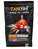 Tanoshi Koifutter - All Season Sink 5 kg 4,5 mm | sinkendes Winterfutter für Herbst, Frühjahr und Winter | Koifutter für ausgewogene Koi-Ernährung