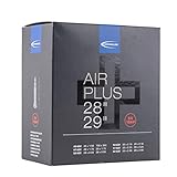 Schwalbe Unisex – Erwachsene Schlauch SV 19AP Air Plus, Schwarz, 28 Zoll