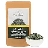 Japan Gyokuro Grüntee Kagoshima 100g, Japanischer Grüner Tee Lose Blätter, Feine Süße und Umami, TeaClub Green Tea