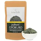 Japan Gyokuro Grüntee Kagoshima 100g, Japanischer Grüner Tee Lose Blätter, Feine Süße und Umami, TeaClub Green Tea