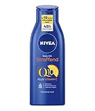 NIVEA Hautstraffende Körper-Milch mit Q10 für trockene Haut - Body Milk, 400ml