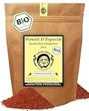 Uncle Spice BIO Piment D'Especial AOP - 50g BIO Baskischer Chili original aus Espelette - in Premiumqualität - milde BIO Chilischoten gemahlen, DE-ÖKO-005, Organic Chilipulver, Chili - 2500 Scoville