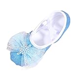 TDEOK Ballettschuhe Ballerina Schuhe Mädchen Mädchen Ballettschläppchen Tanzschuhe Ballerinas Mädchen Mary Jane Flache Schuhe Kommunionschuhe Mädchen Tanzschuhe Flache Schuhe für Mädchen