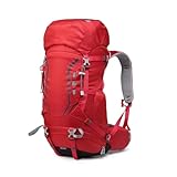 MQPALZKD 40 Liter Bergsteiger-Rucksack, großes Fassungsvermögen, Wandern, Camping, Tagesrucksack, Molle-Trekking-Tasche für Klettern, Sport, Outdoor