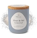 POTLUCK | Fleur de Sel handgeschöpft | Gewürzmischung im Keramiktopf | 80g | Vegan, glutenfrei und mit natürlichen Inhaltsstoffen