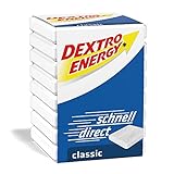 Dextro Energy Würfel Classic, Dextrose-Täfelchen, Geeignet für den Alltag & Sport, 46g