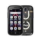Unihertz Jelly Star (Schwarz) – Kleinstes 4G-Smartphone mit LED-Licht und 3-Zoll-Display, Android 13, 8 GB RAM + 256 GB ROM, Gewicht 116 G, 48 MP Kamera