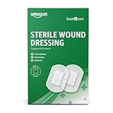 Amazon Basic Care Sterile Wundauflage, 20 Pflaster