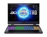 Acer Nitro 5 (AN515-58-93A5) Gaming Laptop | 15, 6' FHD 165Hz Display | Intel Core i9-12900H | 16 GB RAM | 1 TB SSD | NVIDIA GeForce RTX 4060 | Windows 11 | QWERTZ Tastatur | schwarz