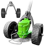 String Trimmer Wheel -Ansatz 22mm stabil ＆ Robus String Trimmer -Stützräder für Unkraut Wacker, Weededer