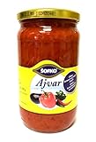 12 x 680g Sofko Ajvar Paprika Gemüsezubereitung MILD