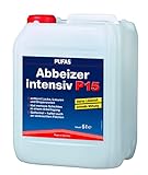 Pufas Abbeizer P15 intensiv 5 Liter Kraft-Abbeizmittel für Lacke Lasuren Farben
