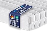Betten-ABC - Matratze (KSP-500) - 80x200 cm (H3) - 7-Zonen Matratze aus Kaltschaum - Hypoallergen & Antibakteriell - Oeko-TEX® Zertifiziert - Bezug abnehmbar & waschbar - Lieferung per Paket
