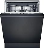 Siemens SN73EX02CE Geschirrspüler iQ300, vollintegrierte Spülmaschine mit Besteckschublade, 60 cm, HomeConnect, varioSpeed Plus, sideLight, flexKörbe, varioScharnier