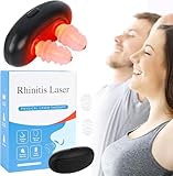 Byffoer Rotlicht Nasaltherapiegerät, Rotlichtlampe Therapie Nasenberuhigungsgerät, Red Light Therapy, Nase Infrarot, Rhinitis Therapiegerät, Nasenrhinitis Therapiegerät