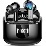 Bluetooth Kopfhörer, 2025 Kopfhörer Kabellos Bluetooth 5.4, 48 Std Tiefer Bass 3D Stereo Wireless Earbud, 4 ENC Noise Cancelling Mic, in-ear Ohrhörer Sport mit IP7 Wasserdicht, 3g USB-C Headphones