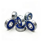 NESHO Kugellager 608-2rs für Scooter Inline Skate Räder Skate Shoes Lager 608 Gcr15 ABEC 9 Skateboard Longboard Kugellager