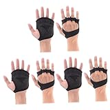 BESPORTBLE 3st Halbfingerhandschuhe Handschuhe Zum Trainieren Fingerlos Trainieren Gewichtheberhandschuhe Ruderhandschuhe Handschuhe Trainieren Atmungsaktive Handschuhe Keine Handschuhe Black