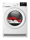 AEG Wärmepumpentrockner | Serie 7000 SensiDry-schonendes & energiesparendes Trocknen | 8 kg | A++ | Mengenautomatik | Knitterschutz | Kindersicherung | Schontrommel | Startzeitvorwahl | TR7T60580