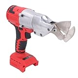 Kabellose Metallschere 800W bürstenloser Motor variabler Geschwindigkeit 18 -V -Batterieantrieb elektrischer Blechschneider für Metallarbeiten Projekte ABS -Material