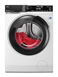 AEG Waschmaschine – Serie 7000 ProSteam Auffrischfunktion mit Dampf statt Waschen – 9 kg – UniversalDose Schublade – Leise – Mengenautomatik – Nachlegefunktion – 1600 U/min – LR7EA75690
