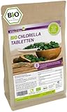 Vita2You Bio Chlorella Tabletten 500g | 400mg pro Tablette | ca. 1250 Presslinge | Aus Ökologischen Anbau | Rohkost im Zippbeutel
