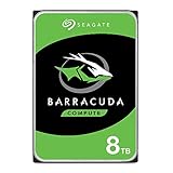 Seagate Barracuda ST8000DM004 Interne Festplatte (8 TB, SATA, 6 GB/s, 256 MB Cache, 8,9 cm (3,5 Zoll)) (Generalüberholt)