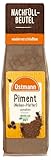 Ostmann Gewürze - Piment gemahlen | Zum Würzen von Saucen und Wildgerichten | Zum Nachfüllen der Streudose | Wiederverschließbare Verpackung | 40 g im Beutel