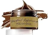 Pro-Herbal Refining Peel-Off Facial Mask, Peel Off Face Mask Cleansing Blackhead Remover Masks for Men Women, Herbal Refining Peel-Off Mask