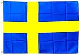 Fahne Flagge Schweden 30 x 45 cm