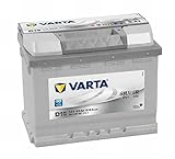 VARTA Silver Dynamic D15 Autobatterie, 563 400 061, 12 V, 63 Ah, 610 A