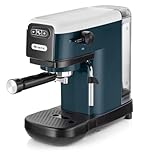 Ariete 1399 Espressomaschine Snow White, für Pulver und ESE-Pads, 1300 W, Fassungsvermögen 1,1 l, 15 bar Druck, Filter 1, 2 Tassen und ESE-Pads, Cappuccino, weiß