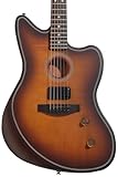Fender Acoustasonic Standard Jazzmaster Honey Burst - Westerngitarre