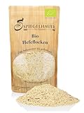 Bäckerei Spiegelhauer Bio Hefeflocken 400g glutenfrei vegan I würzige und käsige Bio Nährhefe-flocken I glutenfree bio nutritional yeast, organic yeast flakes