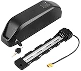 48V Ebike Akku 48V 10AH 15AH 20AH Ebike Batterie LithiumFahrrad Batterien Lithium-Ionen-Akku mit Ladegerät 5 Pin Grundplatte für 100W 500W 800W 1000W Elektrofahrrad Motor 48V 20AH,C