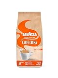 Lavazza, Caffè Crema Gustoso, Kaffeebohnen, für Espressomaschinen, mit Würzigem und Nussigen Aroma, für einen Kräftigen Geschmack, Arabica und Robusta, Intensität 9/10, Mittlere Röstung, 1 kg Packung