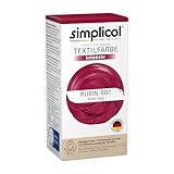 simplicol 8007148 Textilfarbe, flüssige Farbe, Pulver, 2-teiliges Set