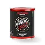 Caffè Vergnano 1882 Kaffee Dose 100% Arabica gemahlen Espresso - 250 g-Packung