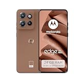 Motorola edge50 neo Smartphone (6,36'-Super-HD-Display, 50-MP-Kamera + Moto-KI, 12/512 GB, 4310 mAh, Android 14) Mocha Mousse (Veganes Kunstleder), + Schutzcover, + Handyhalterung