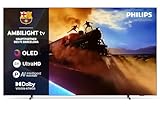 Philips Ambilight 48OLED760 4K OLED Smart TV - 48 Zoll Display mit P5 AI Perfect Picture Engine Ultra HD, Titan OS, Dolby Vision und Atmos Sound - Funktioniert mit Alexa und Google Sprachassistent